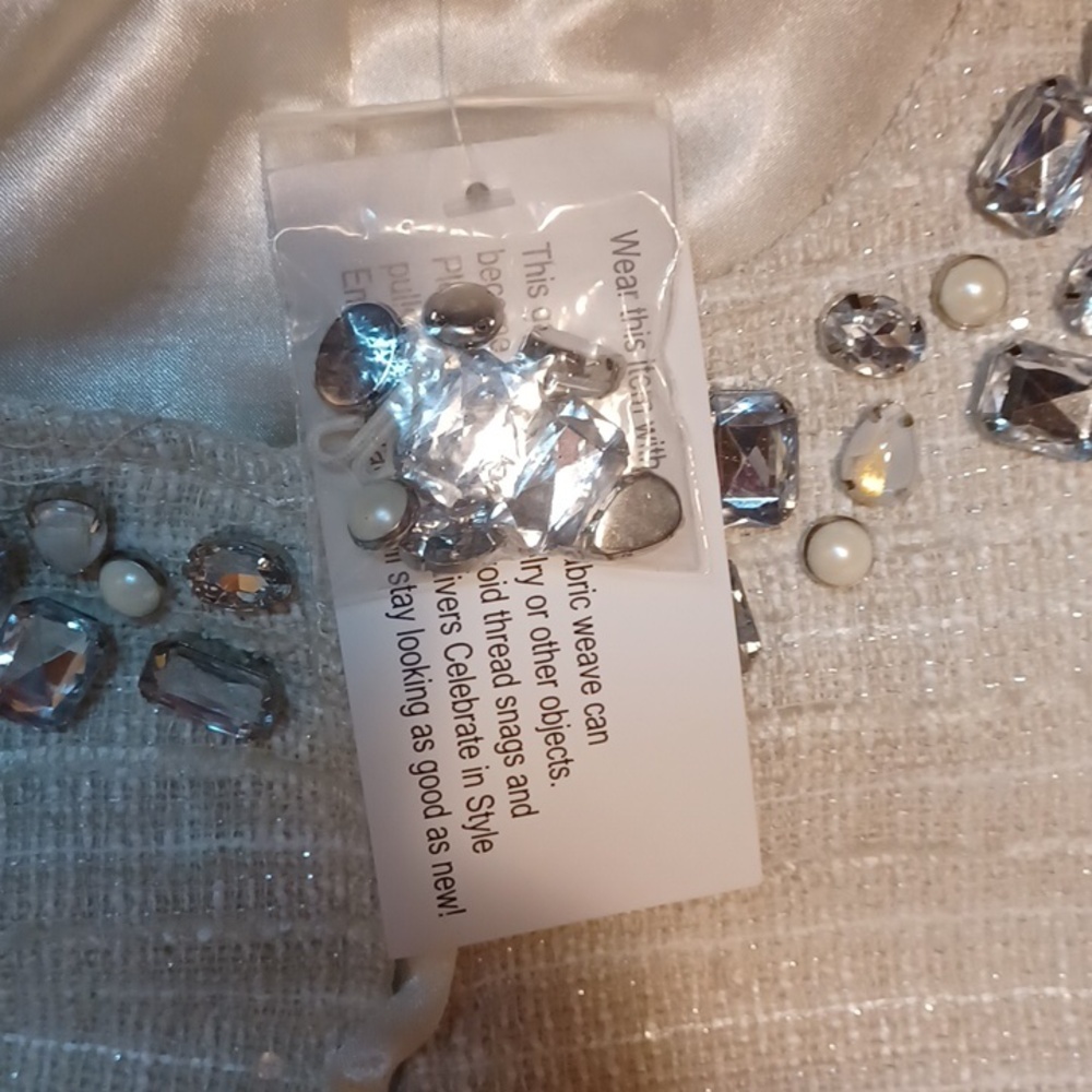 NWT Joan Rivers Rhinestone Jacket - Picture 3 of 9